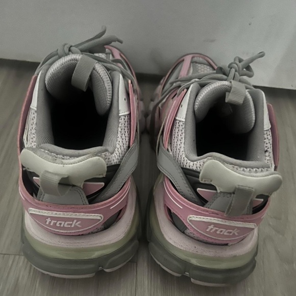 Balenciaga Pink and White Sneakers - Picture 4 of 5